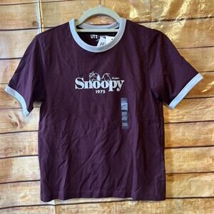 Uniqlo X Peanuts Snoopy Crop Top Size XXS NWT